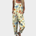 Edie Printed Overalls for Women