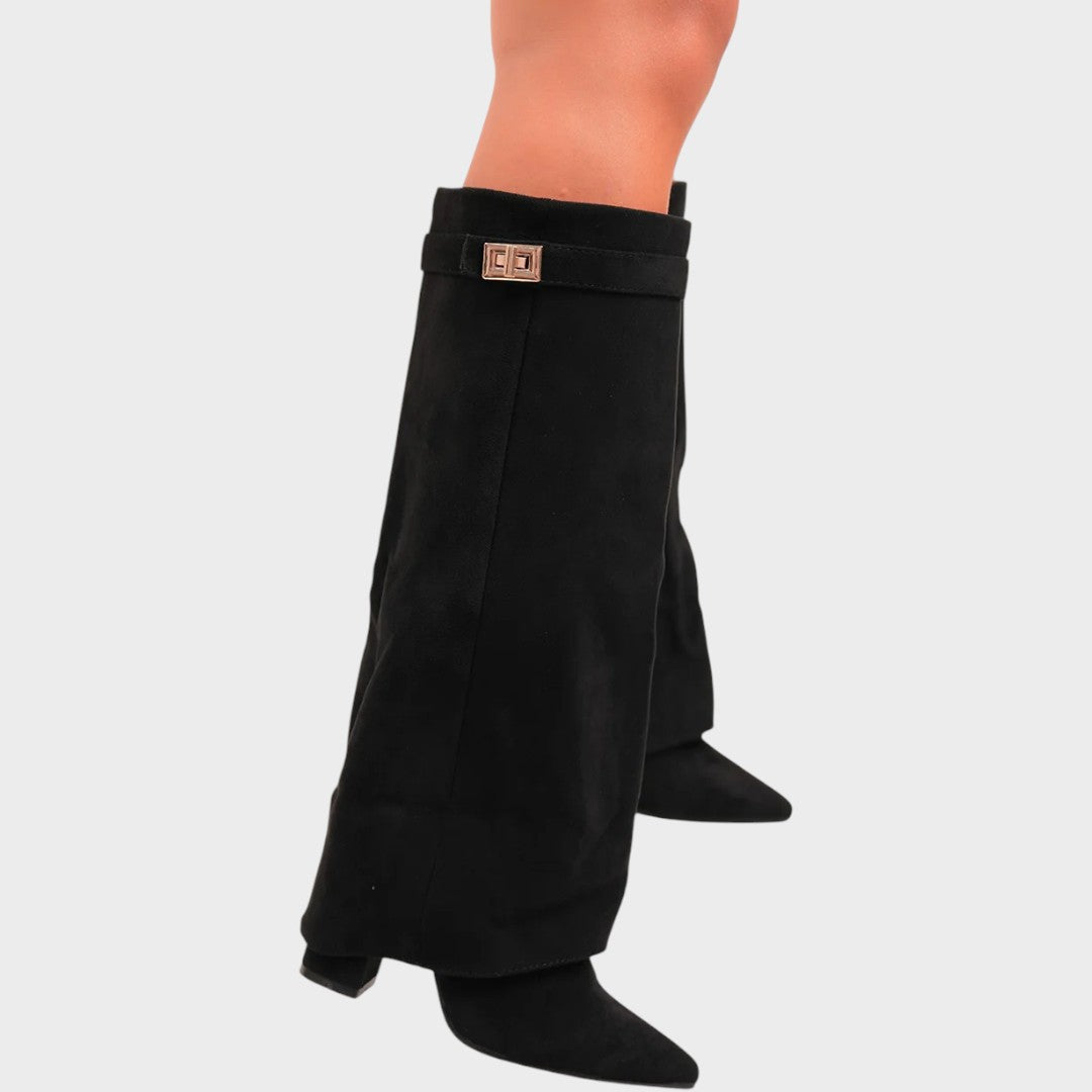 Lunara | Suede High-Top Boots