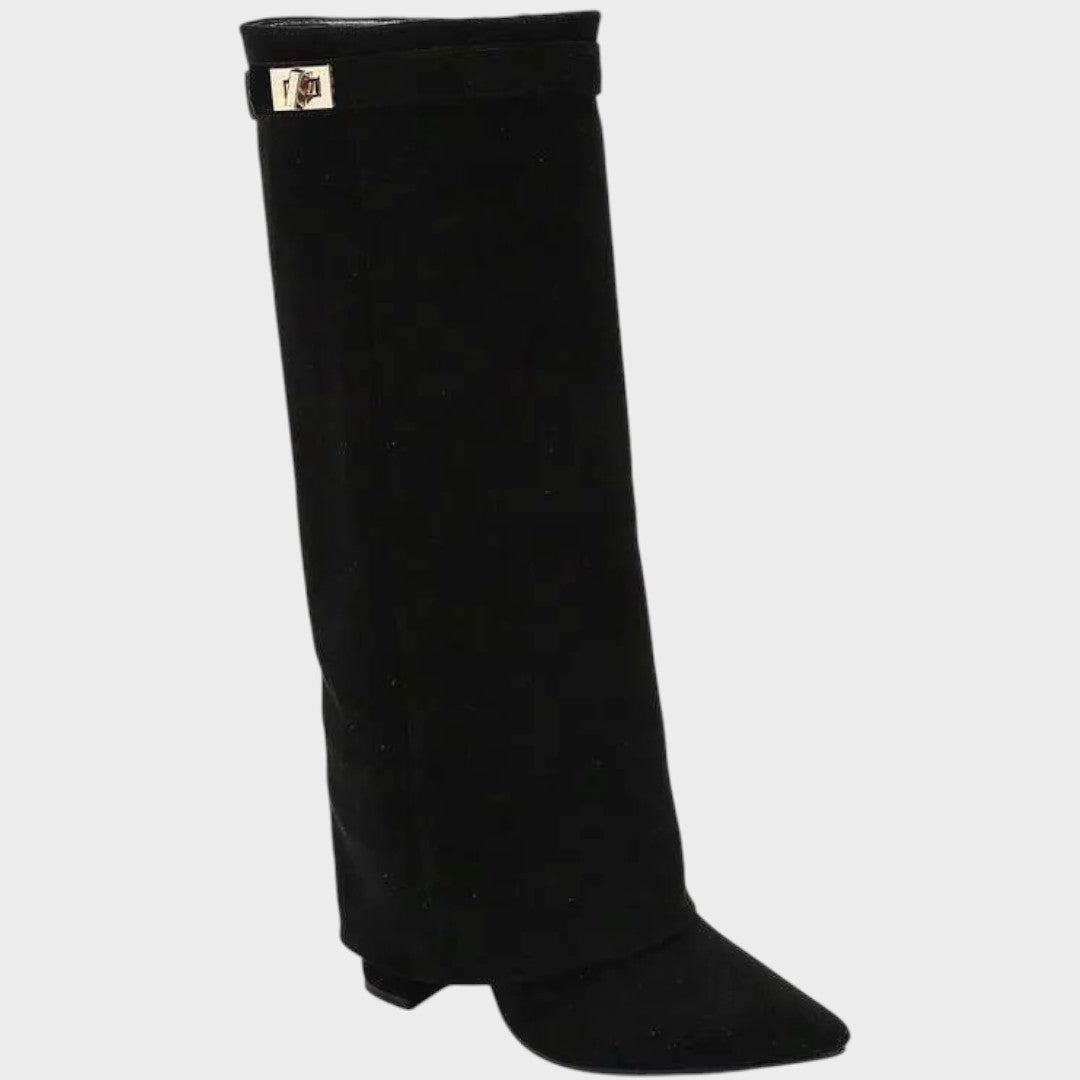 Lunara | Suede High-Top Boots