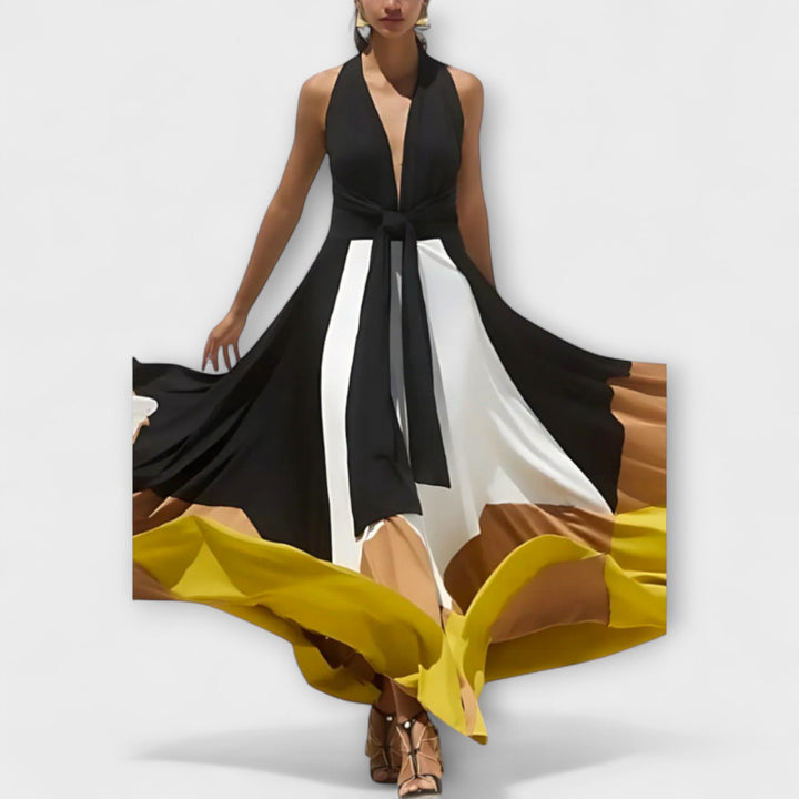 Nava | Long Backless Dress