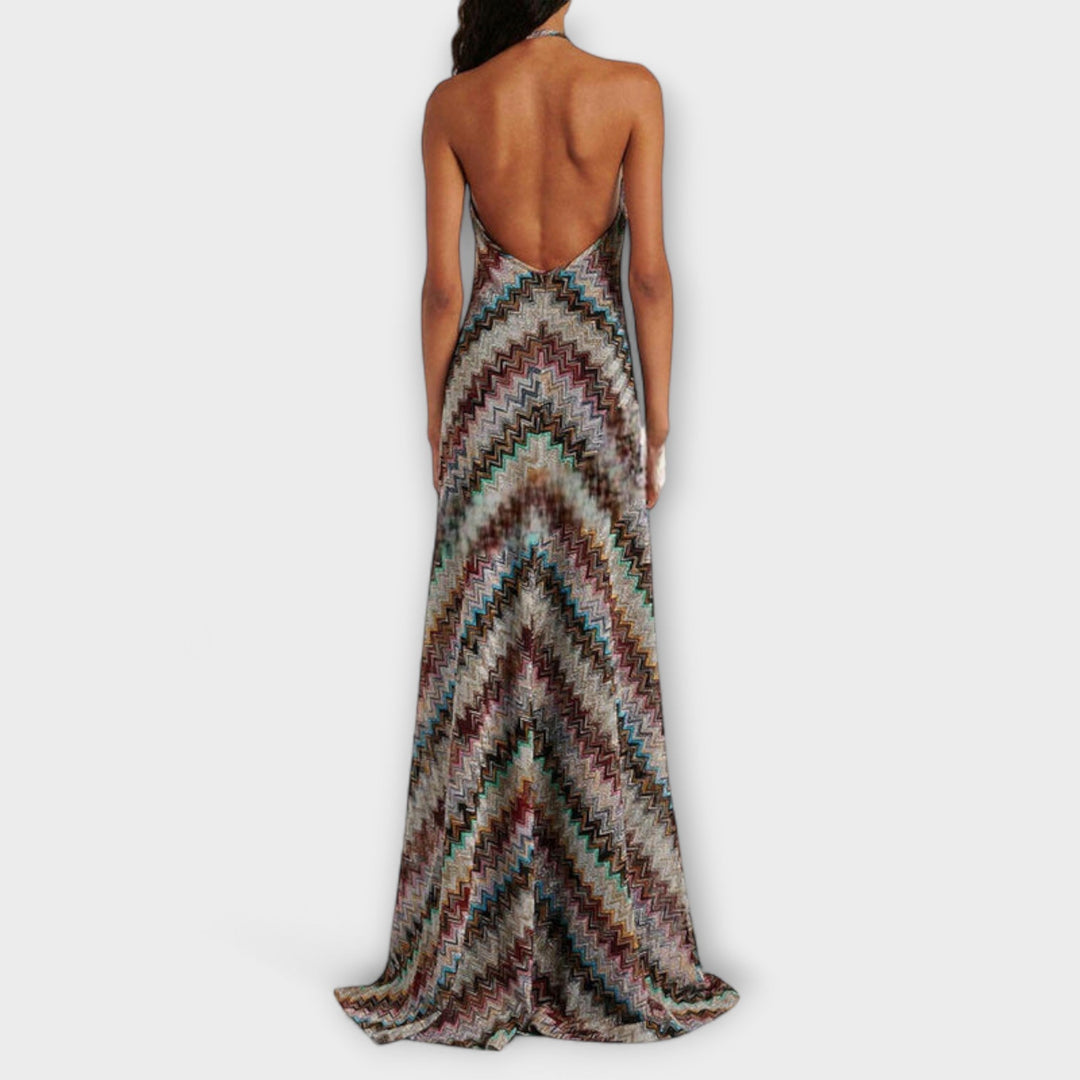Reese | Jodie Knitted Dresses with Chevron Pattern