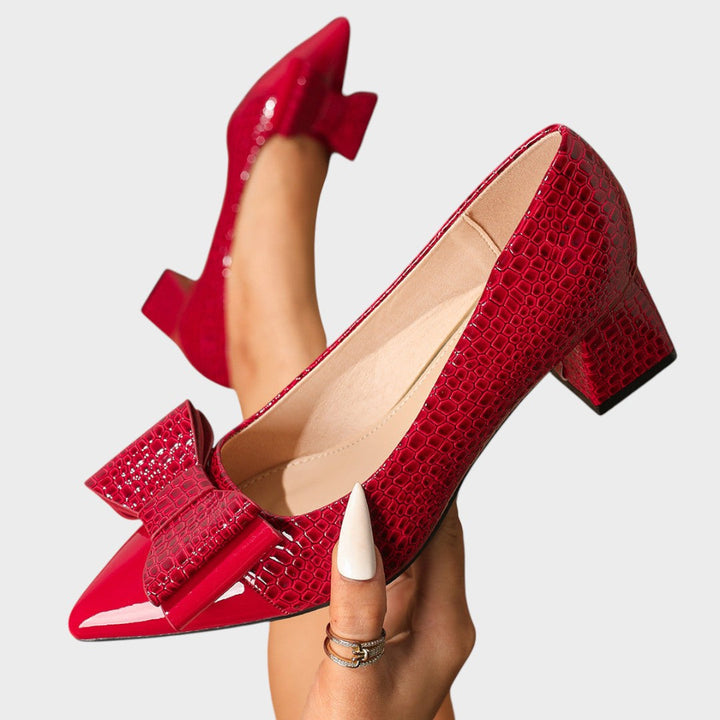 Valencia | Heels with Bow