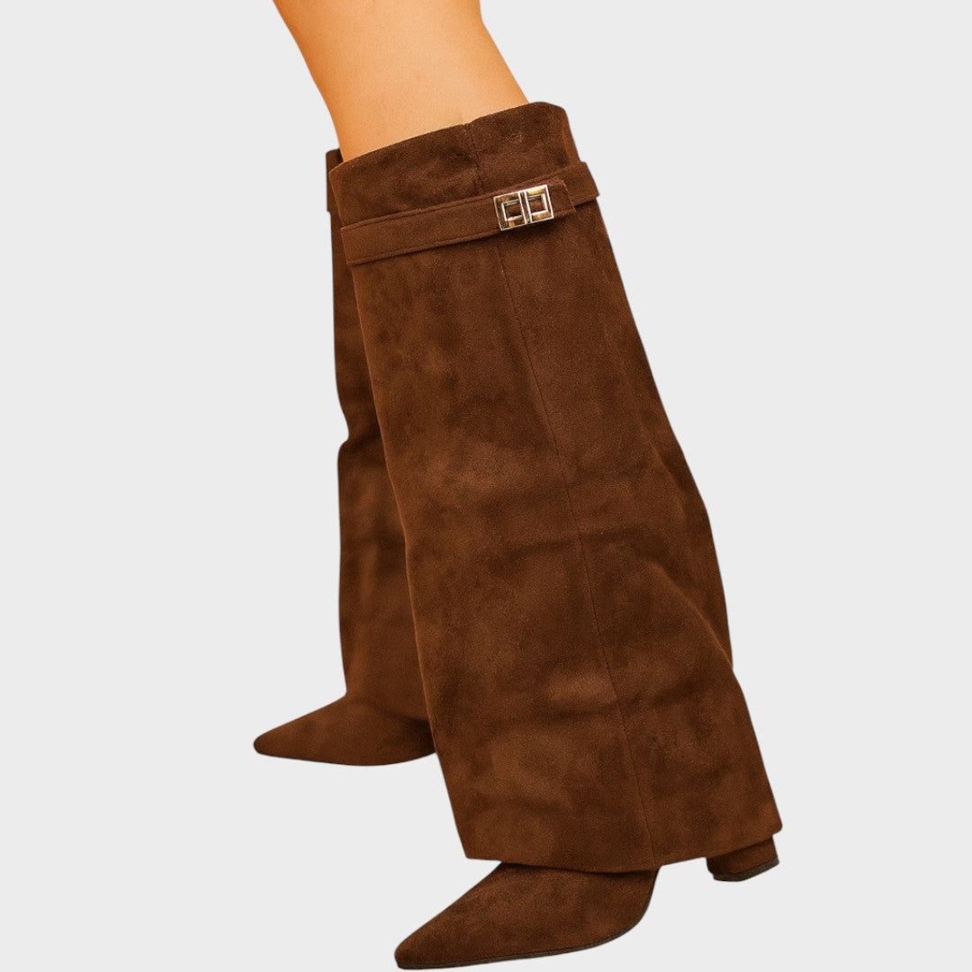 Lunara | Suede High-Top Boots