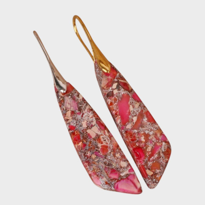 Ala | Earrings with Colored Stones
