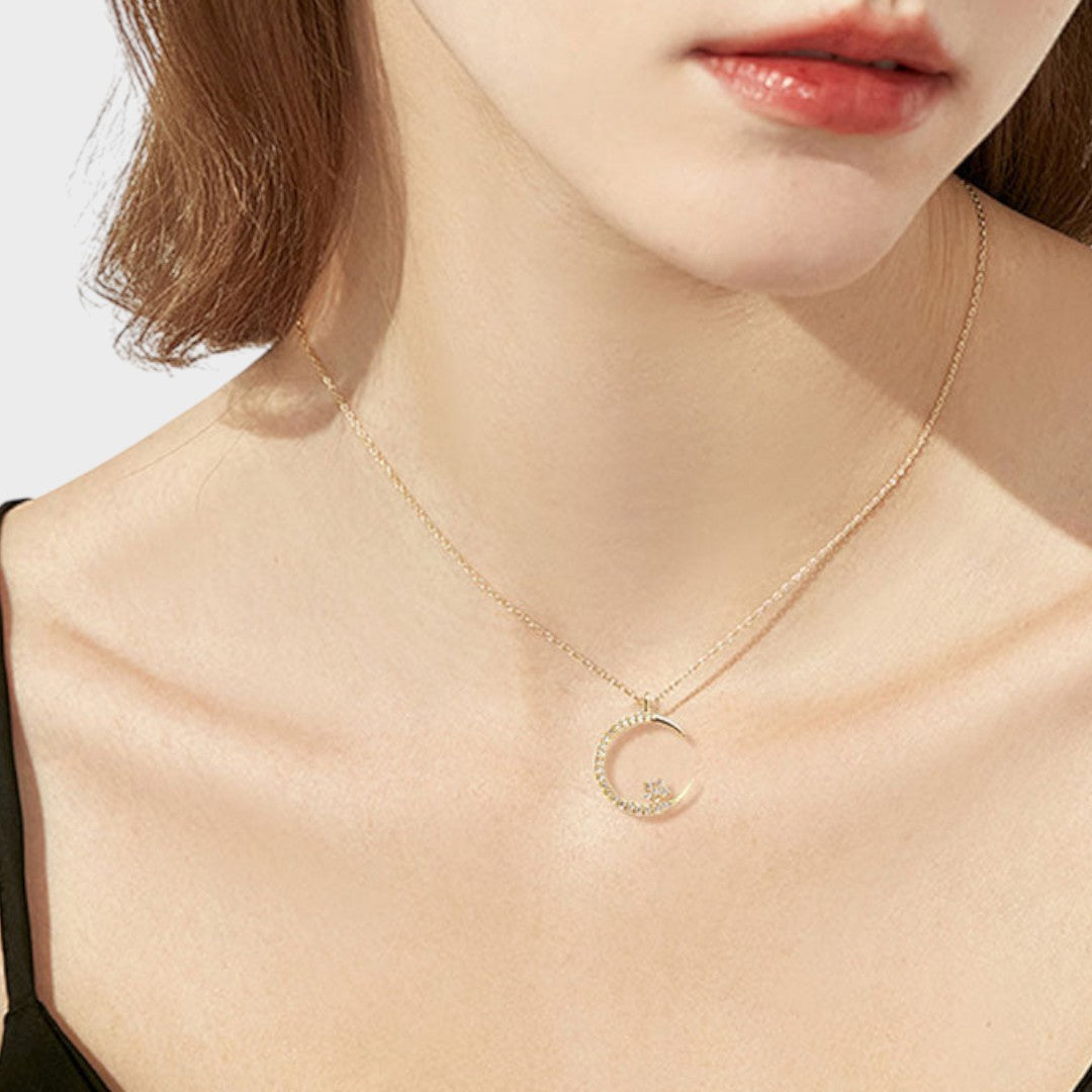 Lua | Celestial Moon Necklace