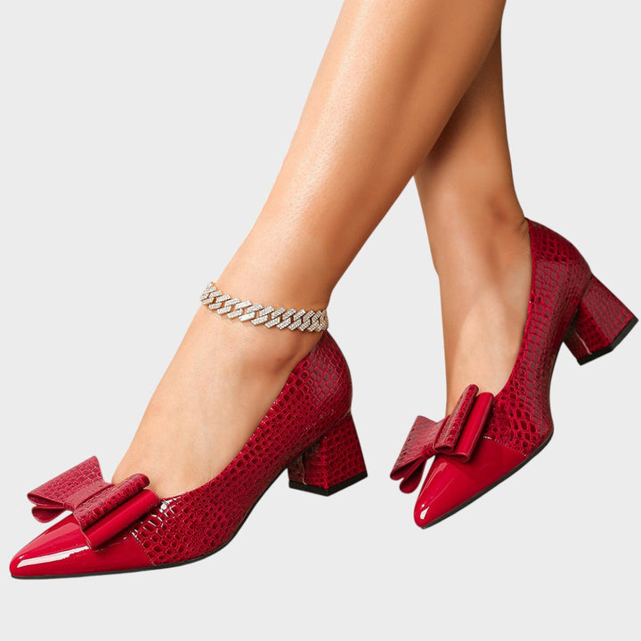 Valencia | Heels with Bow