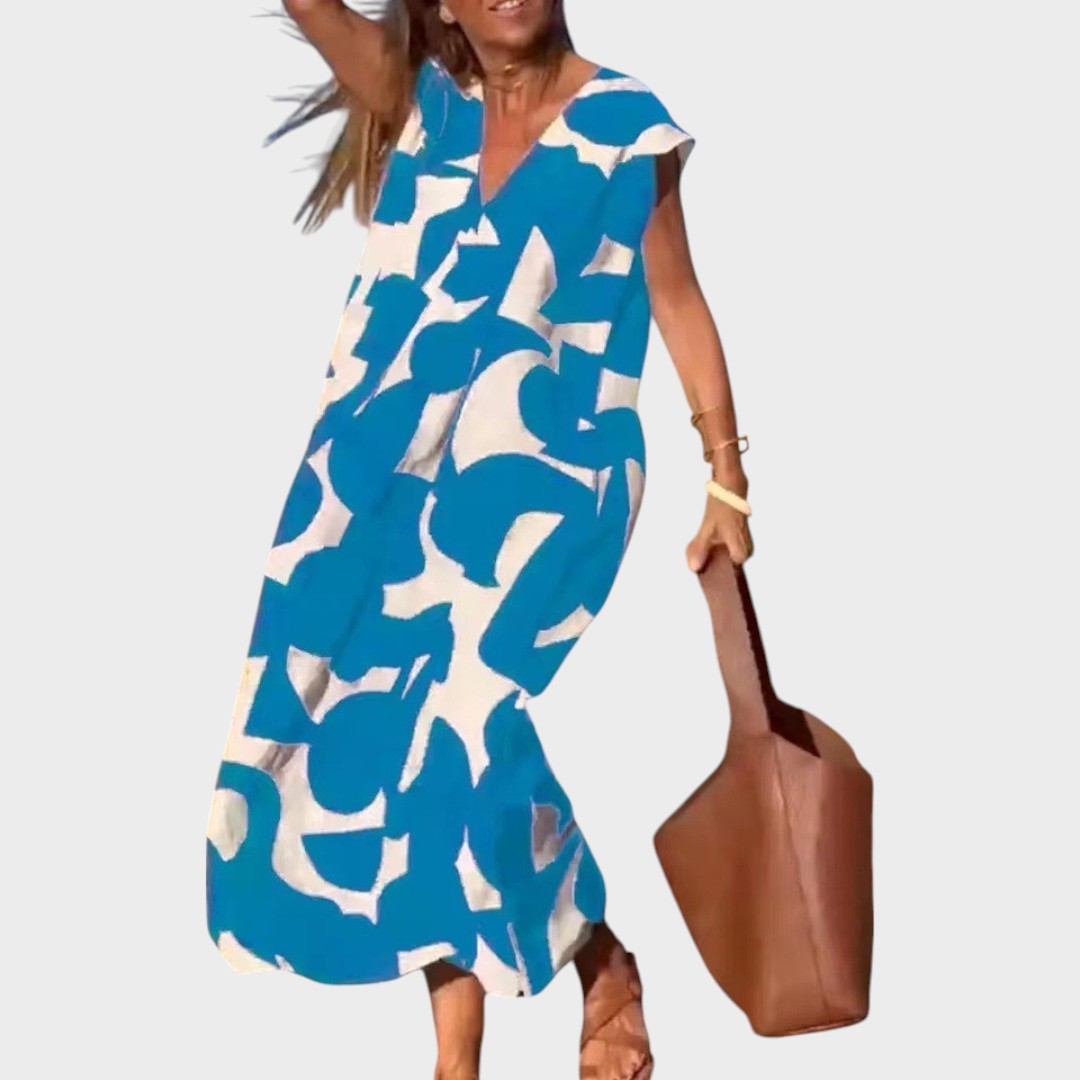 Mebelle | V-Neck Dress