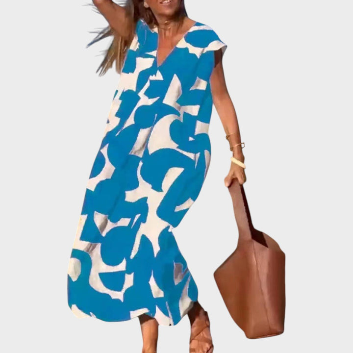 Mebelle | V-Neck Dress