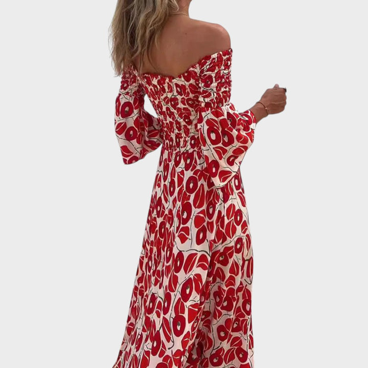 Veri | Off-Shoulder Dress with Elastic Waist