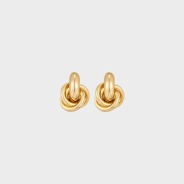 Aníe | Knot Effect Earrings