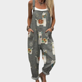 Mabel Printed Overalls for Women