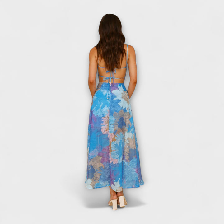 Audrey | Floral Print Dress for Women - Stylish and Attractive
