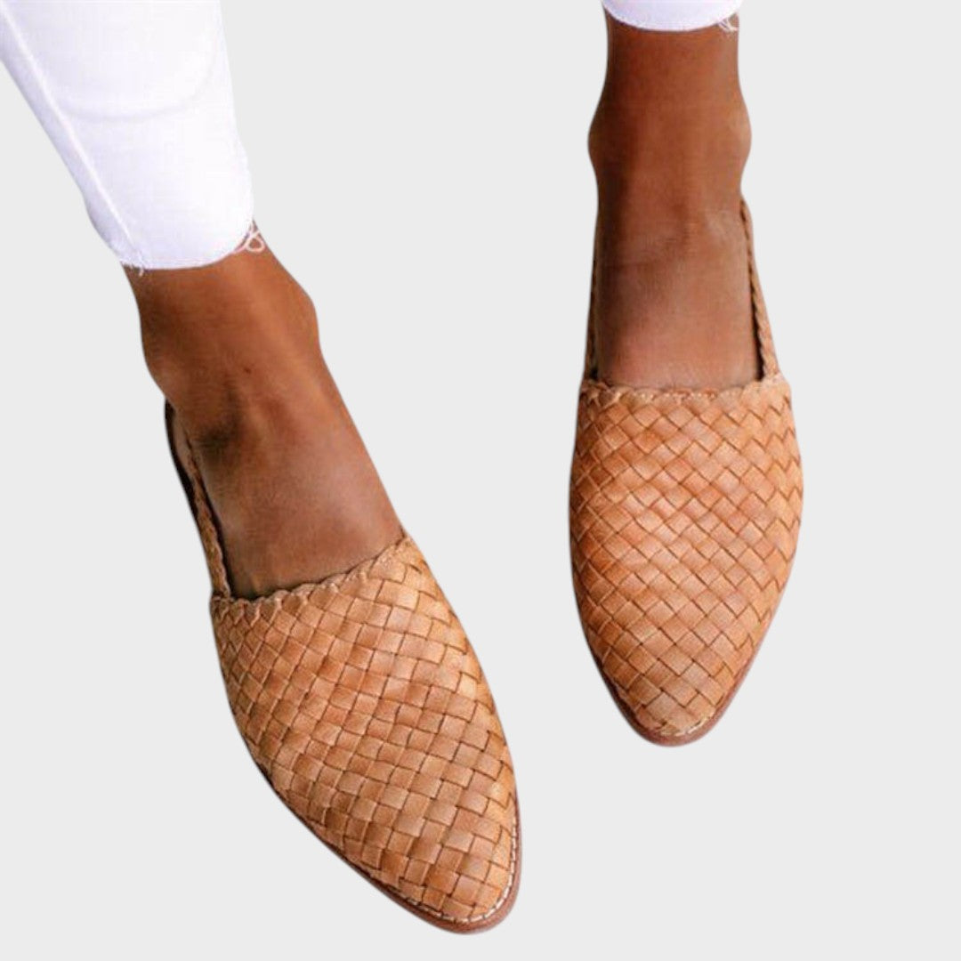 Andrea | Woven Orthopedic Flat Sandals