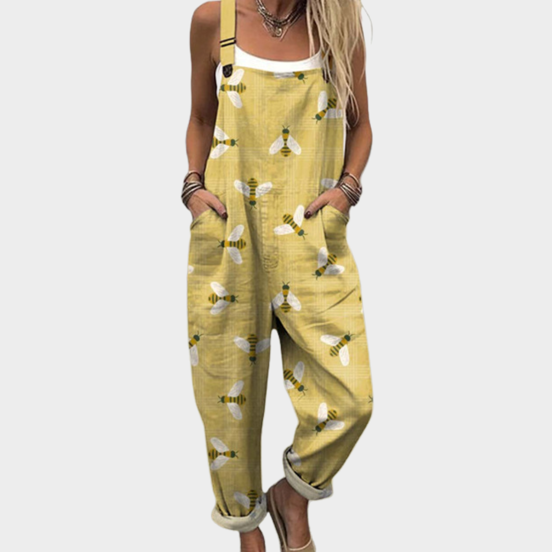 Opal Printed Overalls for Women