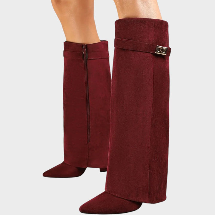Lunara | Suede High-Top Boots
