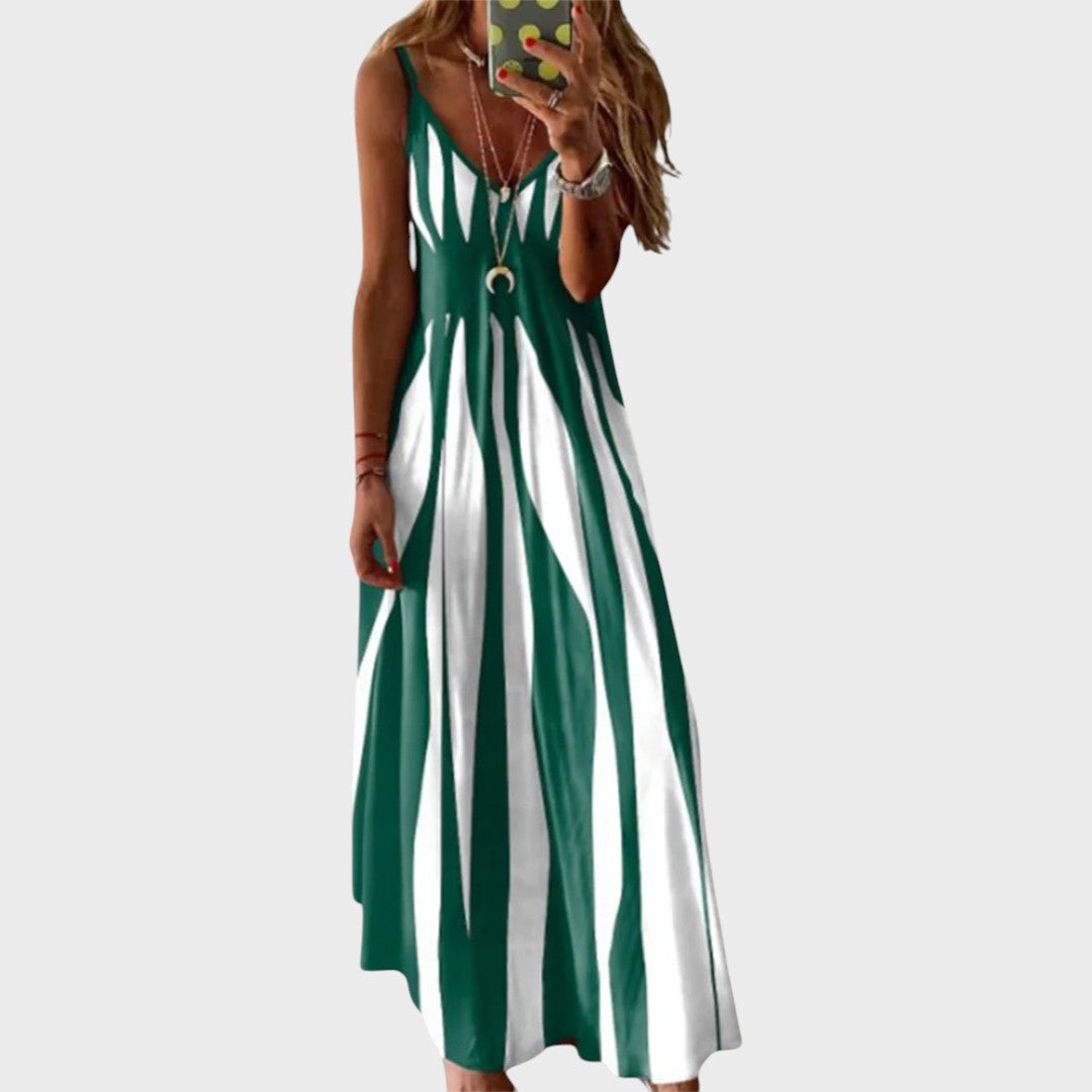 Anita | Long Striped Dress