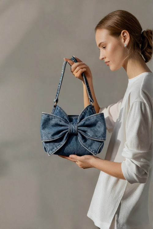 Anika Retro Bow Bag – Bella Taylor - New York