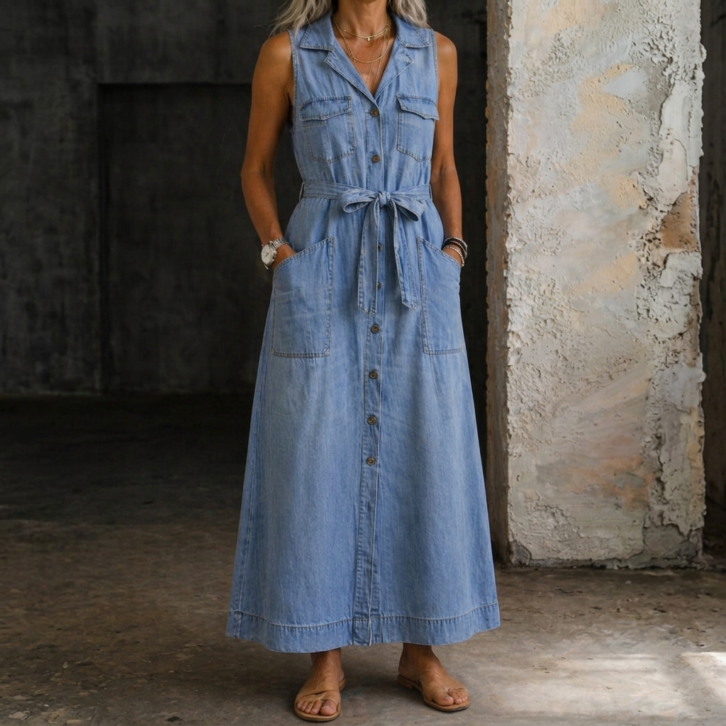 Susan Denim Dress – Bella Taylor - New York