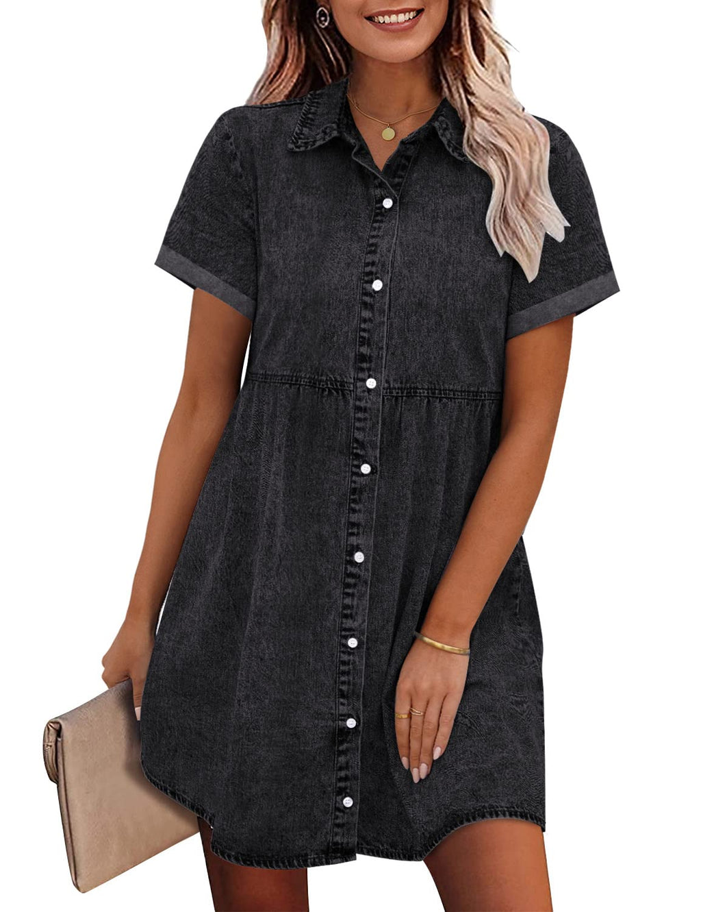 Jane Denim Shirt Dress – Bella Taylor - New York