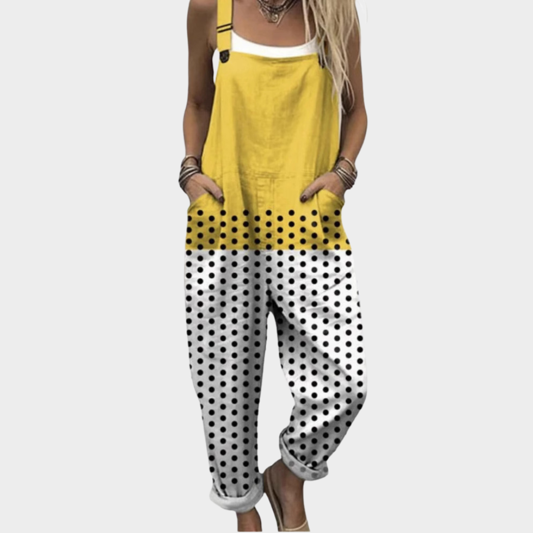 Thea Printed Overalls for Women