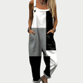 Slate Black and Grey Overalls for Women