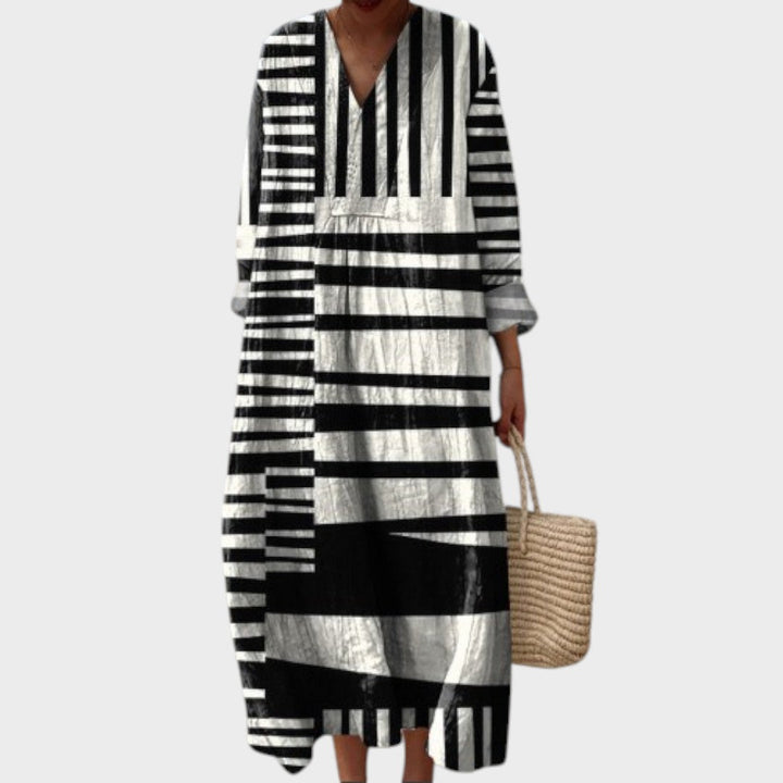 Ottilie | Colorful Geometric Dress