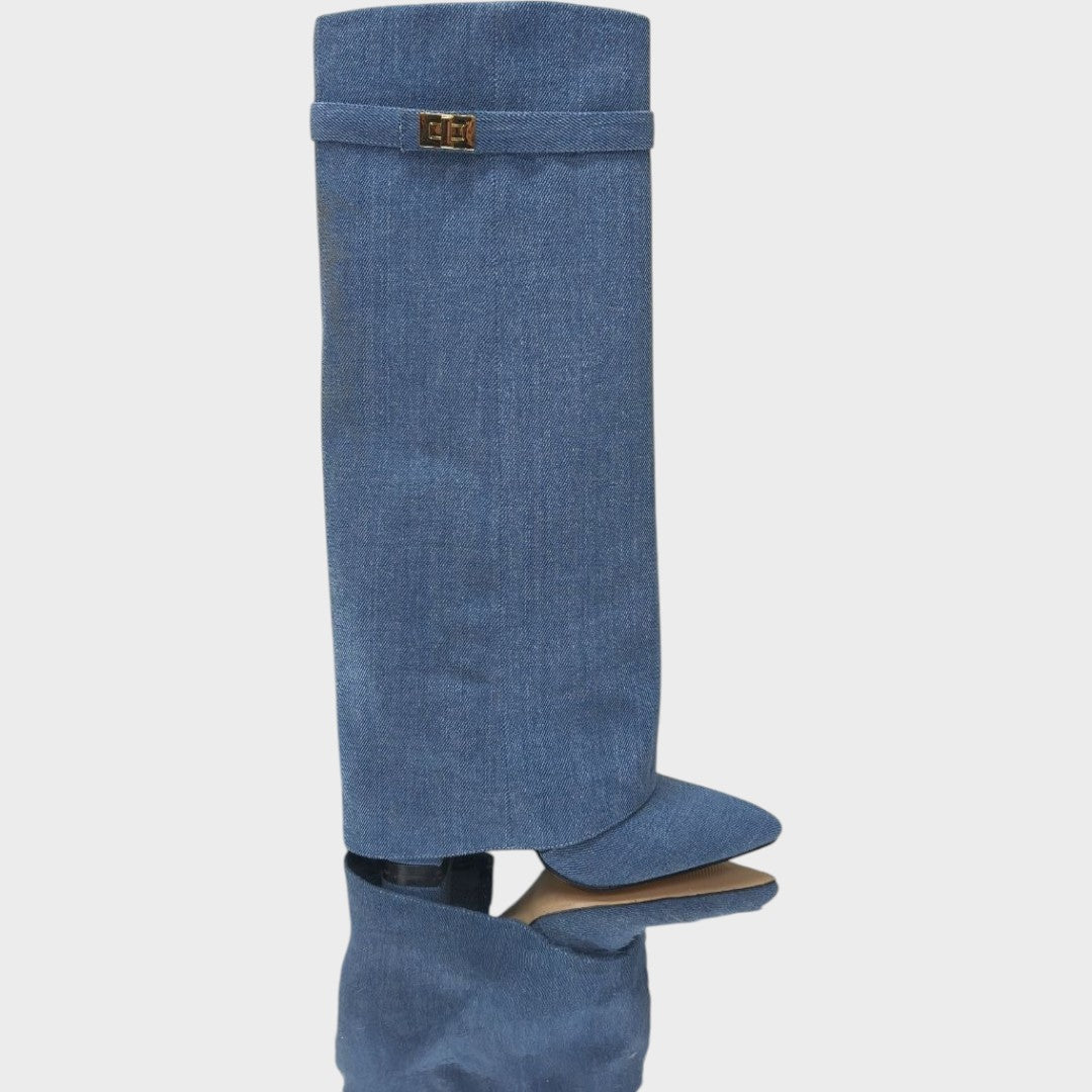Lunara | Suede High-Top Boots