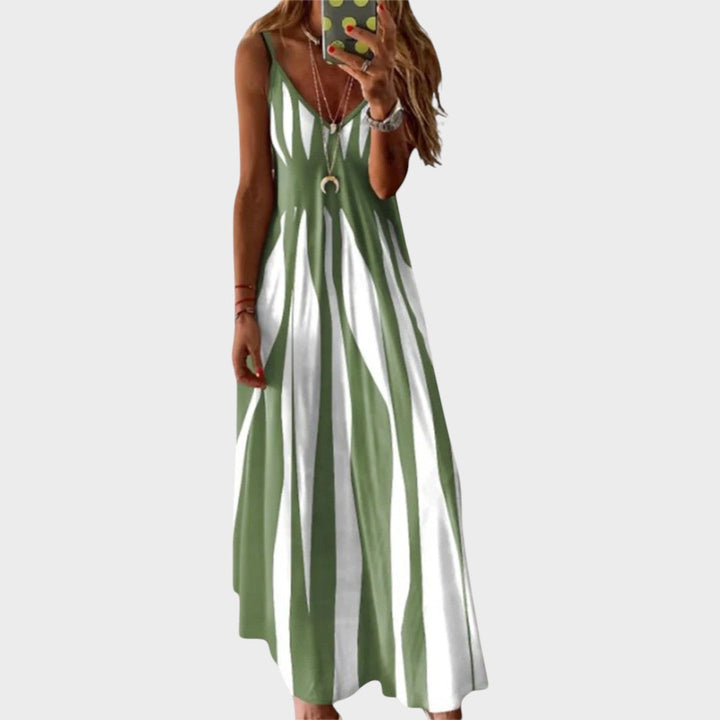 Anita | Long Striped Dress