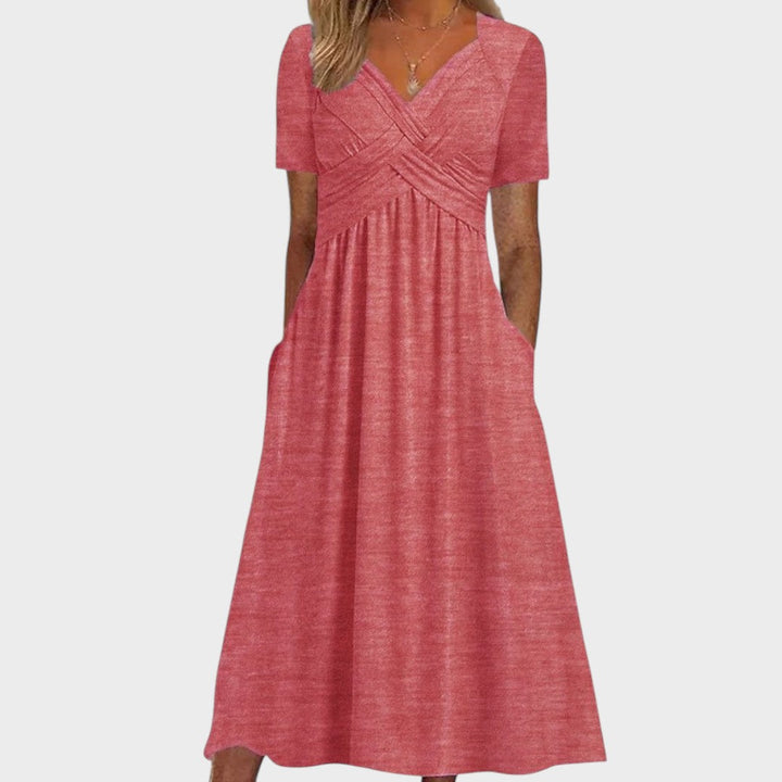 Eva | Casual Midi Dress