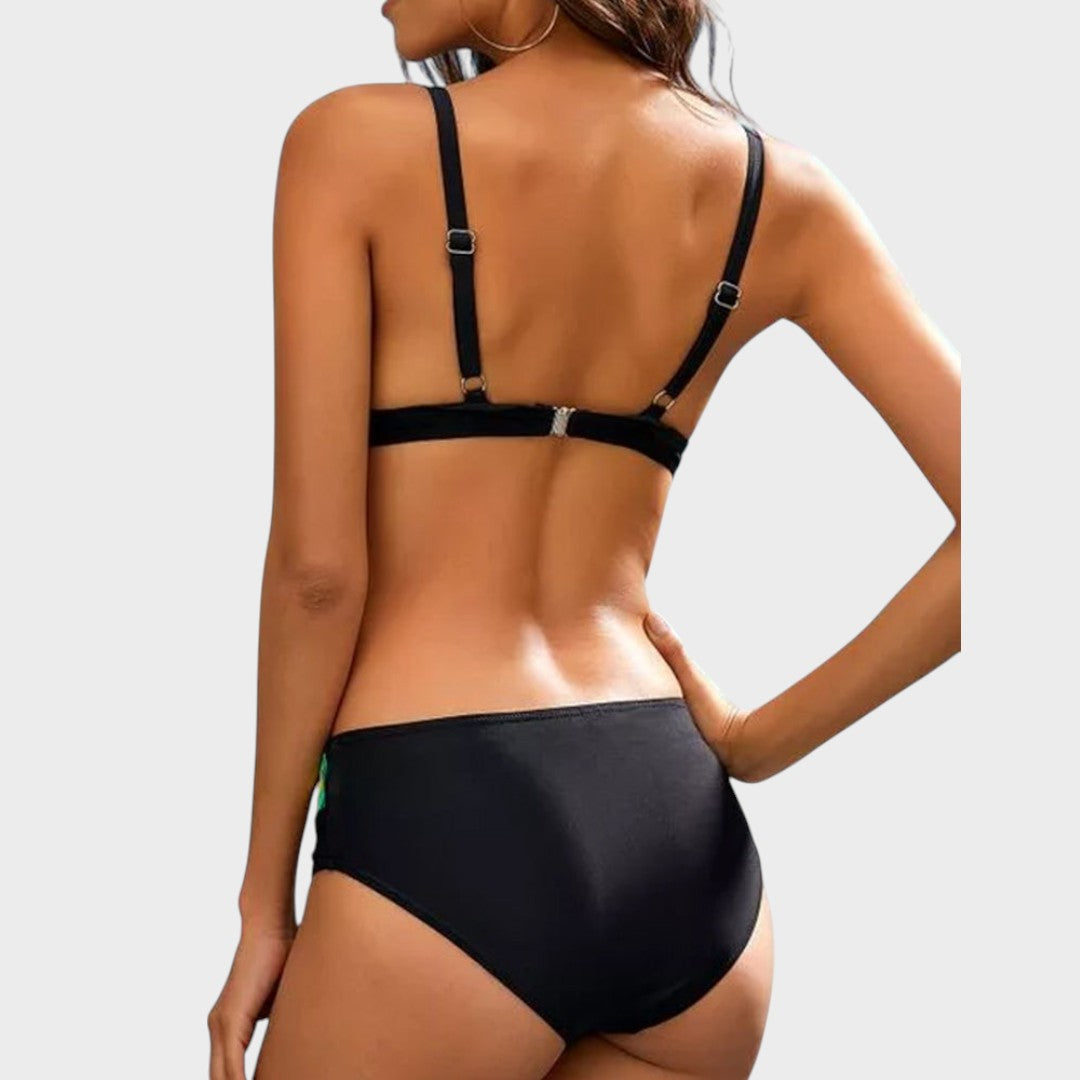 Iris | Color Gradient Split Bikini