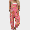 Hazel Printed Overalls for Women