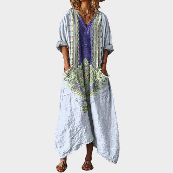 Milena | Wide Boho Jumpsuit