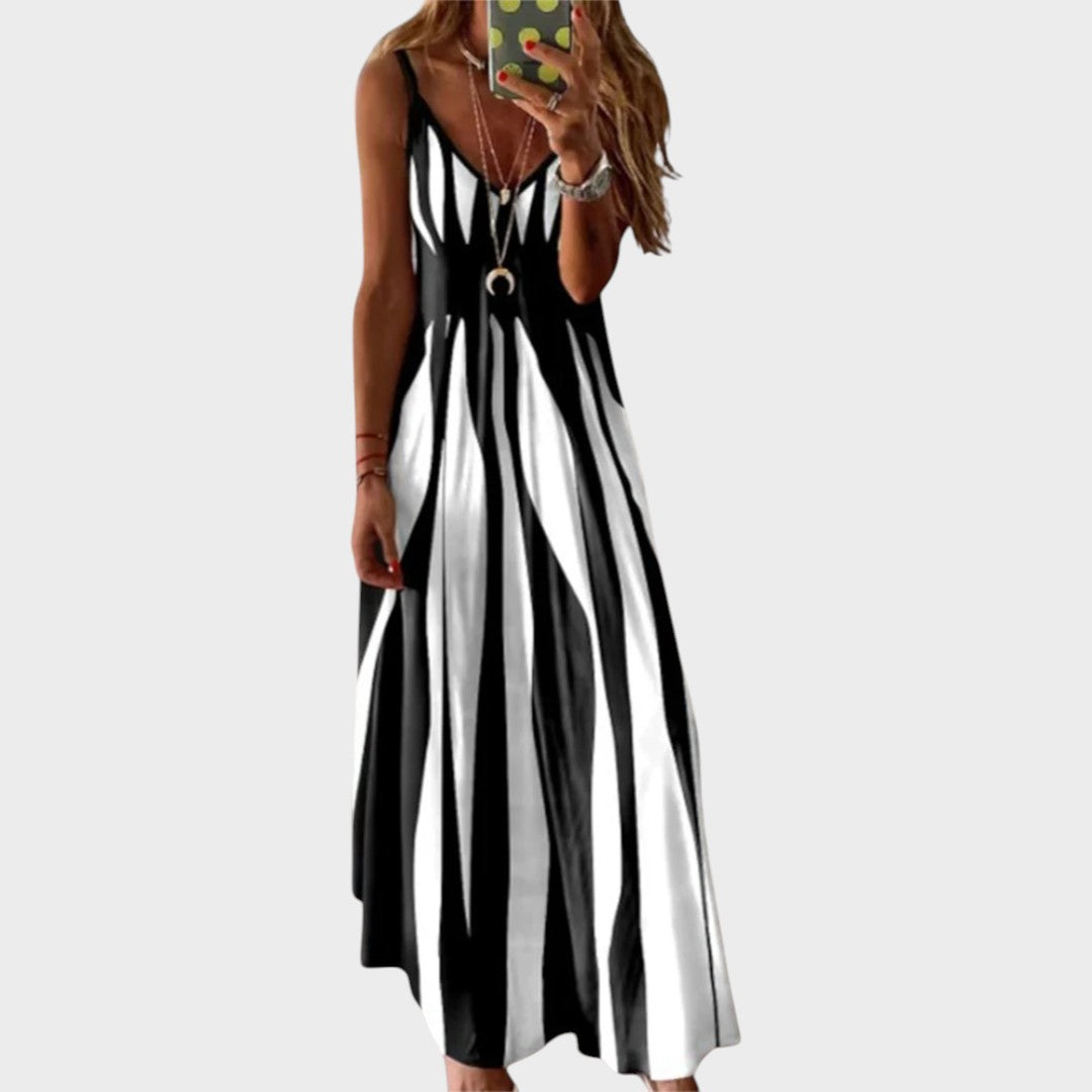 Anita | Long Striped Dress