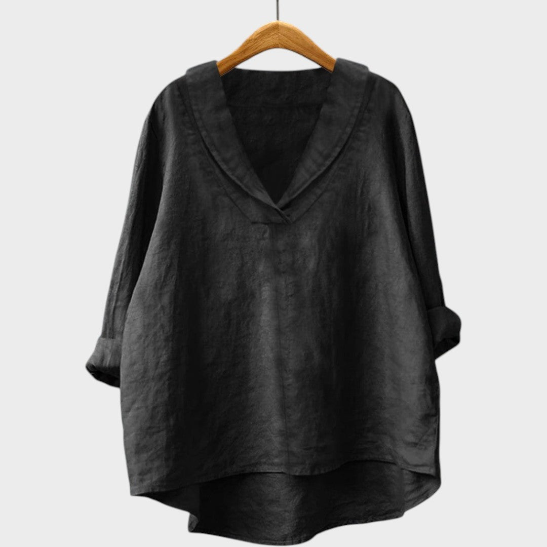 Evelyn | Elegant Breezy Summer Blouse