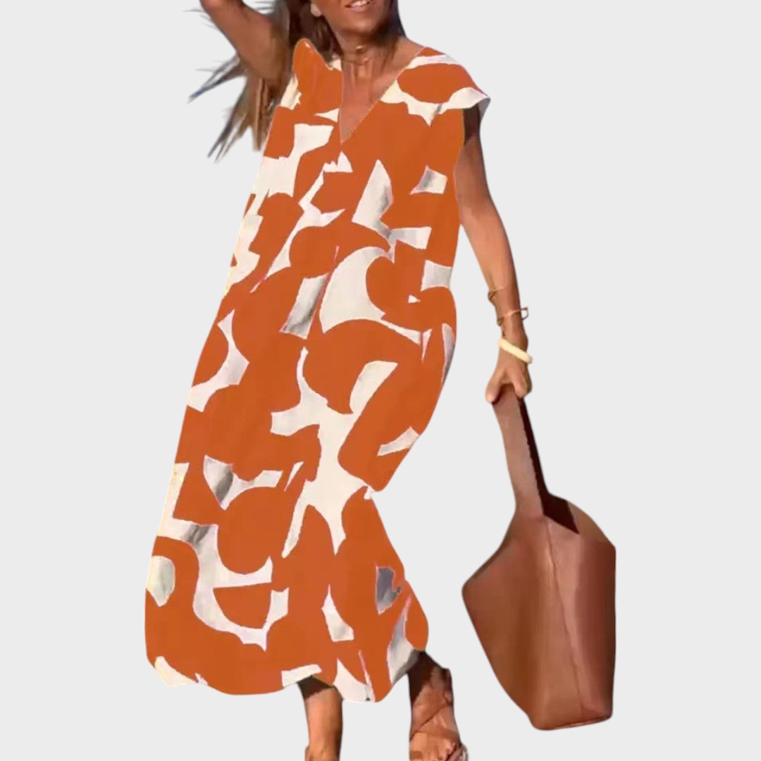 Mebelle | V-Neck Dress