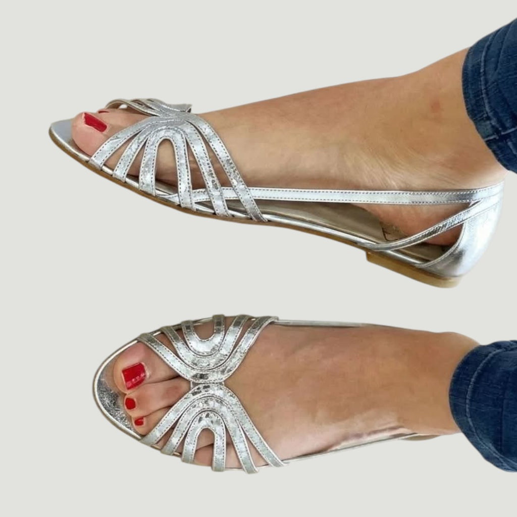 Eleonora | Golden Summer Sandals