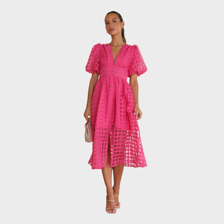 Julia | Lace Dress with Bell Sleeves