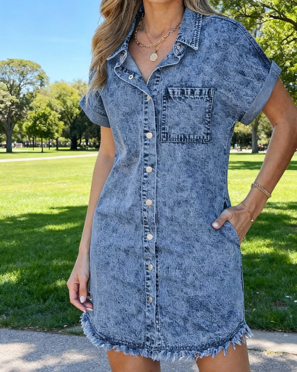 Kaelia Shirt Dress – Bella Taylor - New York