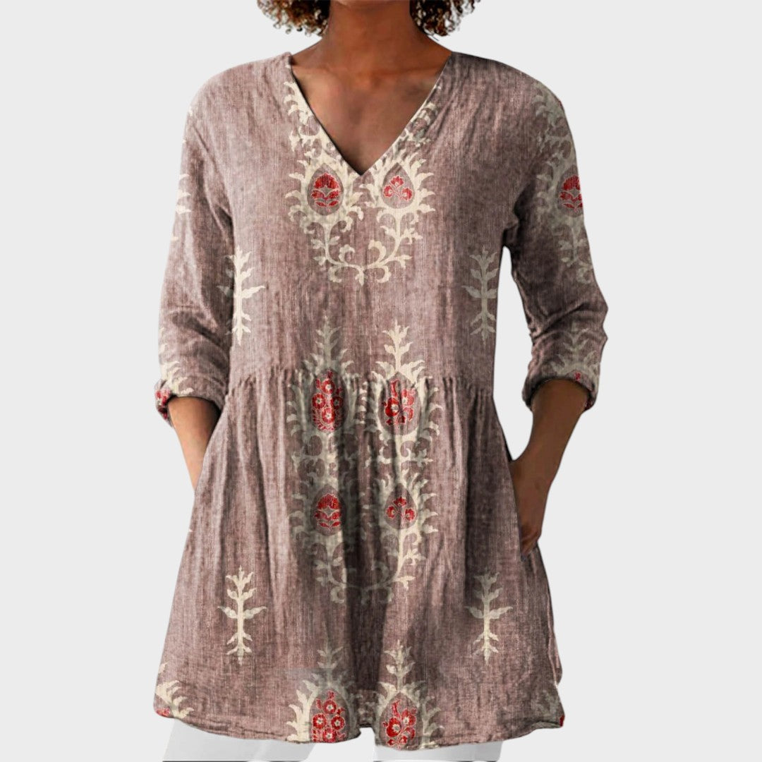 Elise boho long blouse – Bella Taylor - New York