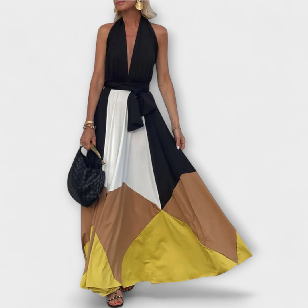 Nava | Long Backless Dress