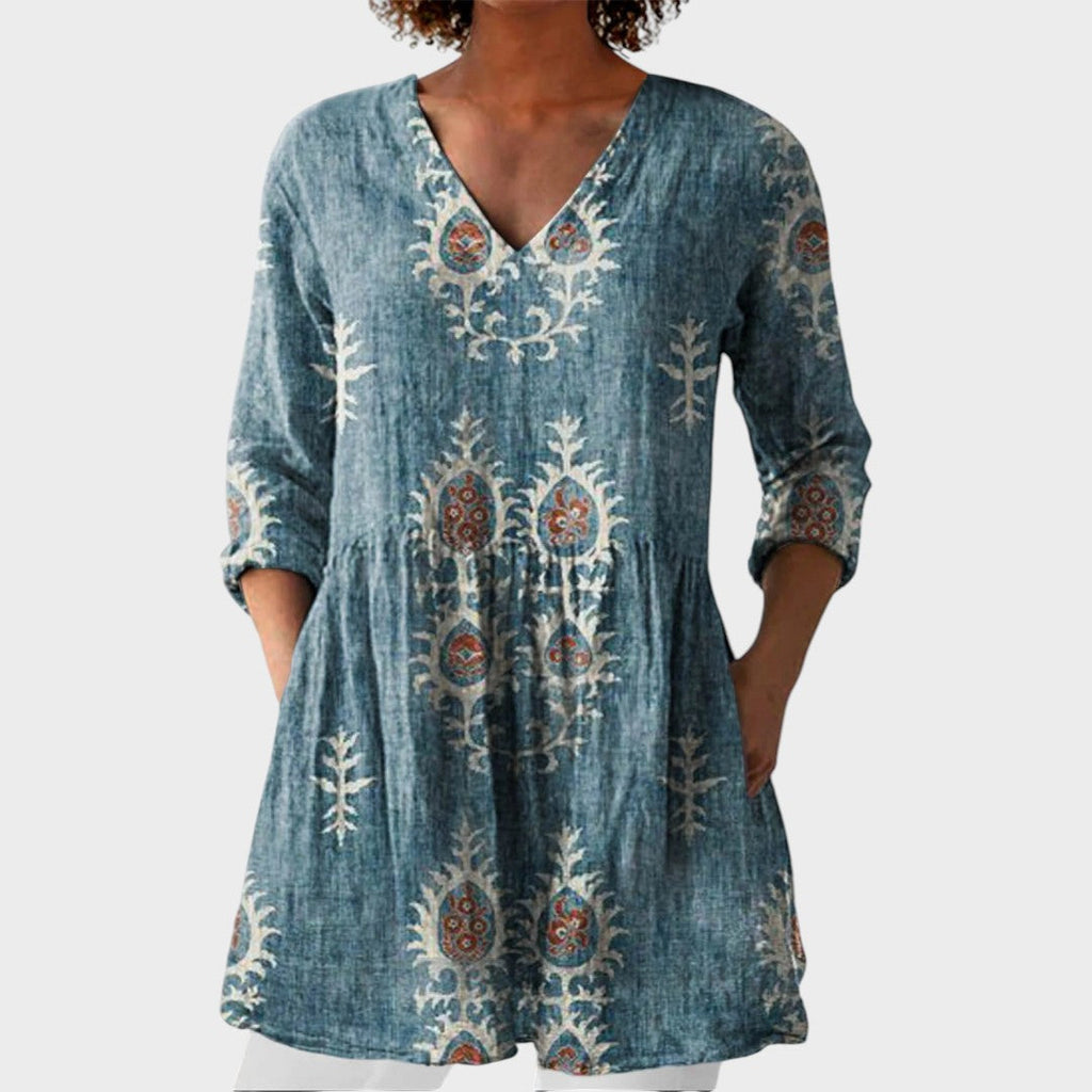 Elise boho long blouse – Bella Taylor - New York