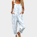 Posy Printed Overalls for Women