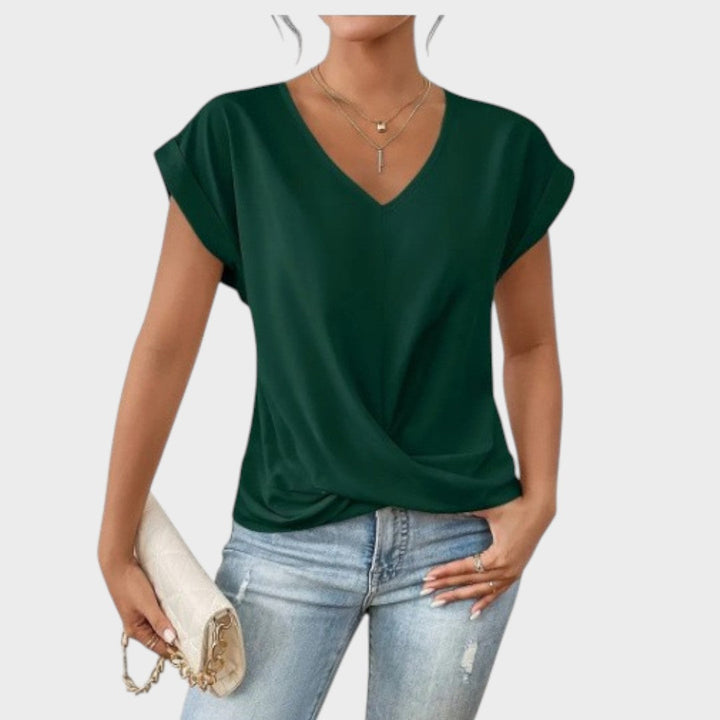Inga | Casual V-Neck T-Shirt