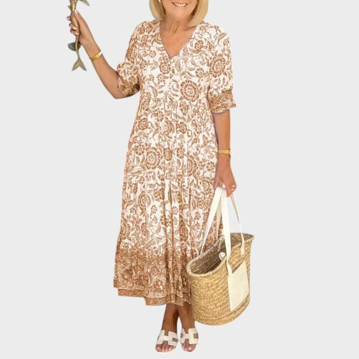 Lia | Elegant Floral Dress