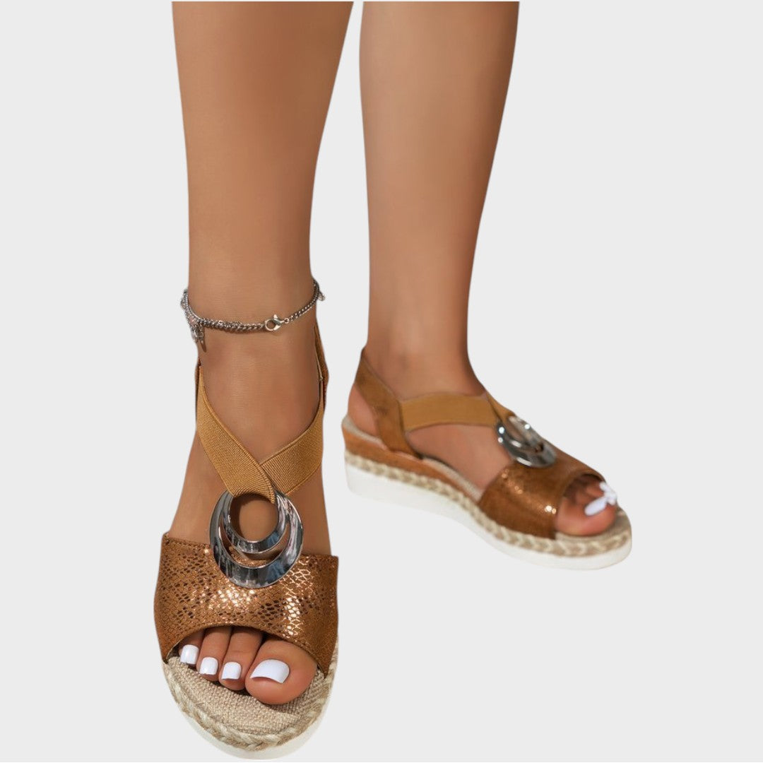 Emma | Orthopedic sandals with wedge heel