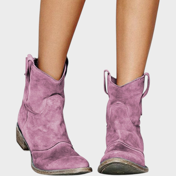Mafalda | Suede Cowboy Boots