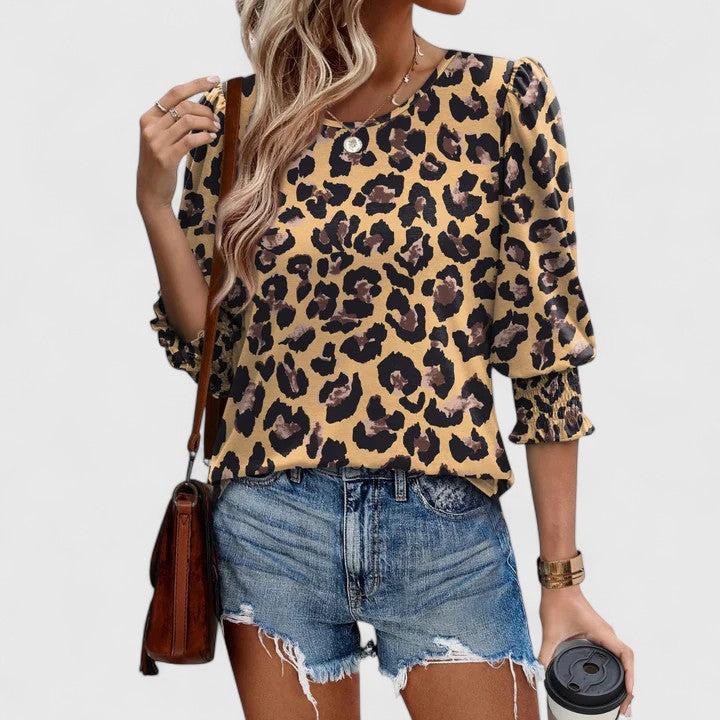 Annie | Elegant Smocked Top