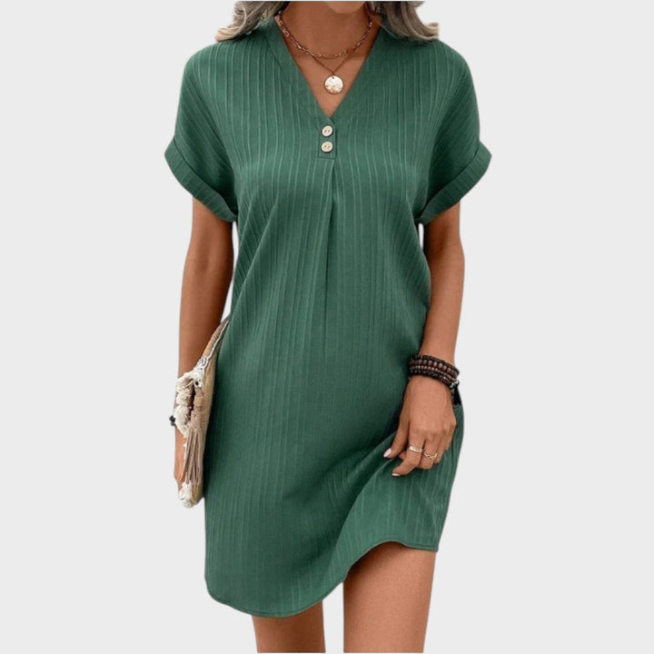 Atália | Comfortable V-neck dress