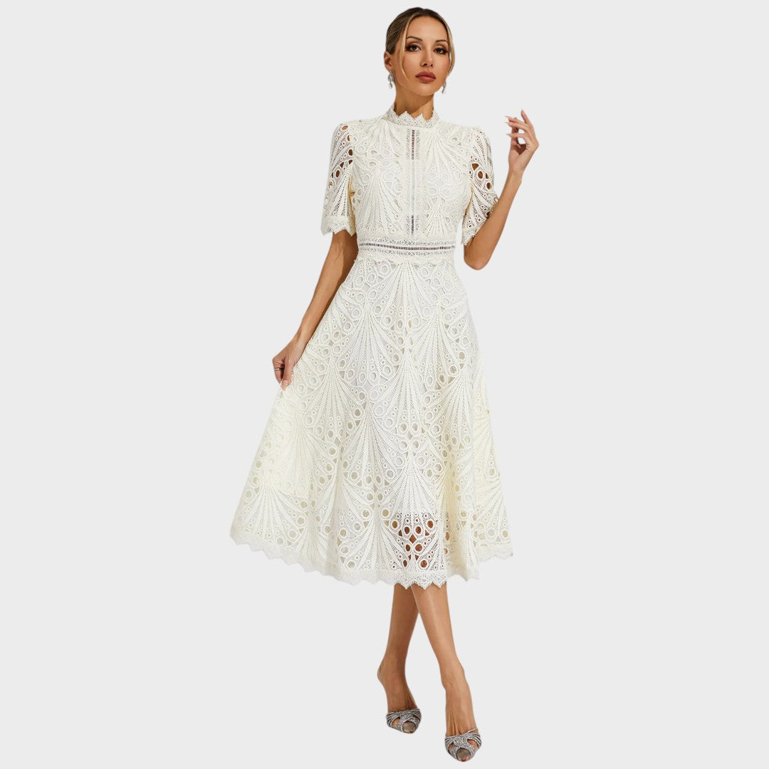 Carmen | Lace Midi Dress