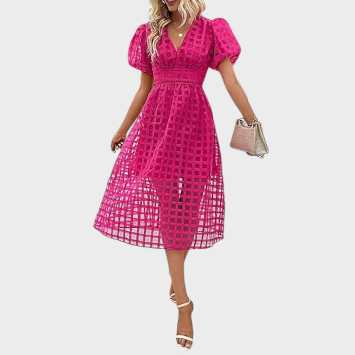 Julia | Lace Dress with Bell Sleeves